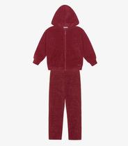 Conjunto Jaqueta Com Capuz e CalçaTrick Nick Vermelho
