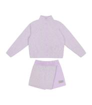 Conjunto Jaqueta com Shorts Saia Trick Nick Roxo Conjunto Jaqueta com Shorts Saia Trick Nick Roxo