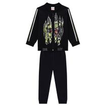 Conjunto jaqueta e calça jogger moletom 54498