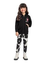 Conjunto Jaqueta e Calça Legging Molecotton para Meninas Bee Loop Conjunto Jaqueta e Calça Legging Molecotton para Meninas Bee Loop