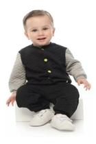 Conjunto Jaqueta E Calça Moletom 3d Menino Baby Matelassê