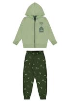 Conjunto Jaqueta e Calça Moletom para Meninos Bee Loop