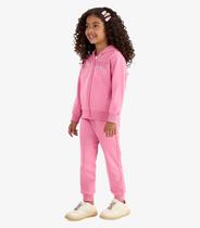 Conjunto Jaqueta e Calça Moletom Rovi Kids Rosa Conjunto Jaqueta e Calça Moletom Rovi Kids Rosa