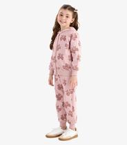 Conjunto Jaqueta e Calça Moletom Sarjado Rovi Kids Rosa Conjunto Jaqueta e Calça Moletom Sarjado Rovi Kids Rosa
