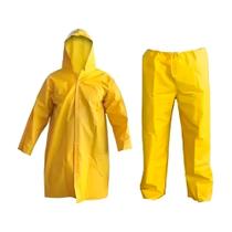 Conjunto jaqueta e calça pvc forrada trevira tam: g cor: amarelo ca: 33303/33299 ref: kp400/g -vinilseg Conjunto jaqueta e calça pvc forrada trevira tam: g cor: amarelo ca: 33303/33299 ref: kp400/g -vinilseg