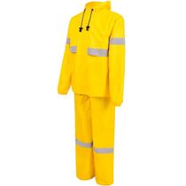 Conjunto Jaqueta e Calça Ventilado Nylon Amarelo Vértice CA 28740/28742 Conjunto Jaqueta e Calça Ventilado Nylon Amarelo Vértice CA 28740/28742