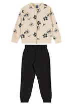 Conjunto Jaqueta Floral e Calça Bee Loop