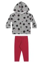 Conjunto Jaqueta Legging Molecotton Mescla ELIAN Conjunto Jaqueta Legging Molecotton Mescla ELIAN