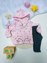 Conjunto Jaqueta Soft e Legging Bebê Menina Brandili