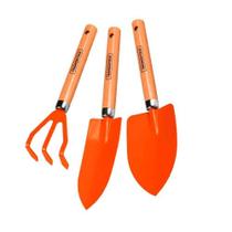 Conjunto Jardim 3 Peças Aço Carbono Tramontina - Pazinha Larga, Pazinha Estreita, Ancinho 3 Dentes Conjunto Jardim 3 Peças Aço Carbono Tramontina - Pazinha Larga, Pazinha Estreita, Ancinho 3 Dentes