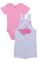 Conjunto Jardineira Baleia Interativa Conjunto Jardineira Baleia Interativa