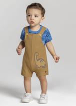 Conjunto Jardineira com Camiseta Brandili