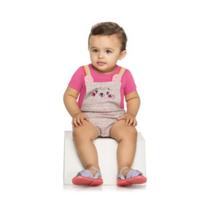 Conjunto Jardineira Kely e Kety G