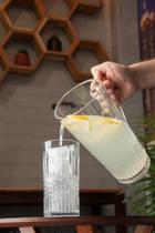 Conjunto Jarra com 6 Copos de Vidro Queen 1,2L/320ml - Wolff Conjunto Jarra com 6 Copos de Vidro Queen 1,2L/320ml - Wolff