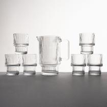 Conjunto Jarra de Cristal Diamond com 6 Copos Conjunto Jarra de Cristal Diamond com 6 Copos