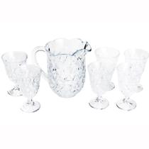 Conjunto Jarra e 6 Taças 6869 Cristal Lyor Conjunto Jarra e 6 Taças 6869 Cristal Lyor