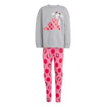 Conjunto Jogger adidas x Disney Minnie Mouse Infantil