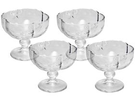 Conjunto Jogo 4 Taças de Vidro para Sobremesa Butterfly Wolff Petisqueira Borboletas Borboletinha Conjunto Jogo 4 Taças de Vidro para Sobremesa Butterfly Wolff Petisqueira Borboletas Borboletinha