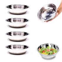 Conjunto Jogo 6 Tigelas Bacia Bowls Multiuso Em Inox Cozinha Conjunto Jogo 6 Tigelas Bacia Bowls Multiuso Em Inox Cozinha