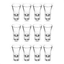 Conjunto Jogo De 12 Copos Shot Copinhos 40ml Rubi Para Dose Cachaça Sobremesa - WE COMPANY