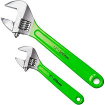 Conjunto Jogo De Chave Inglesa Ajustável Profissional 2 Peças - Idea