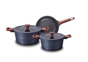 Conjunto/Jogo de Panelas Titanium Cerâmic-Flon 3 peças 8450 MTA