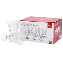 Conjunto Jogo de Taças Sorvete Sobremesa Vidro 6 PCS 226ML