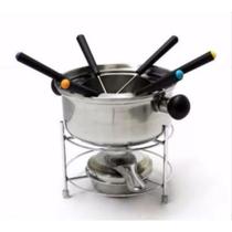 Conjunto Jogo Fondue Inox 10 Peças 6 garfos - Casita 7629