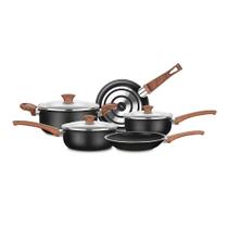 Conjunto Jogo Panela 5 Peças Cerâmic+ Black Antiaderente MTA