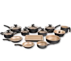 Conjunto Jogo Panelas 13 Peças Grande Teflon Super Antiaderente