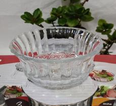 Conjunto Jogo Sobremesa Bowl Tigela 275ml 06 Peças Vidro desenhado Resistente