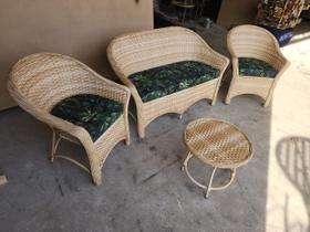 Conjunto Jogo Sofá e Poltronas Área Externa Interna Conjunto Jogo Sofá e Poltronas Área Externa Interna