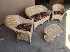 Conjunto Jogo Sofá E Poltronas Fibra Sintética Área Externa Interna Conjunto Jogo Sofá E Poltronas Fibra Sintética Área Externa Interna