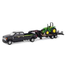 Conjunto John Deere 1:32 Caminhonete Ford F-350 Trator 5075E Conjunto John Deere 1:32 Caminhonete Ford F-350 Trator 5075E