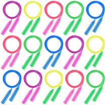 Conjunto Jump Rope Aodaer Kids, 15 pacotes, 2,2 m, colorido ao ar livre