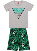 Conjunto Juvenil Camiseta E Short Menino Bee Loop Ref. 13957