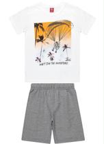 Conjunto Juvenil Camiseta E Short Menino Bee Loop Ref. 13961