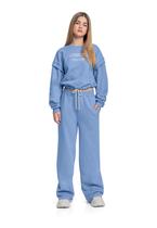 Conjunto Juvenil com Blusão e Calça em Moletom Gloss Conjunto Juvenil com Blusão e Calça em Moletom Gloss