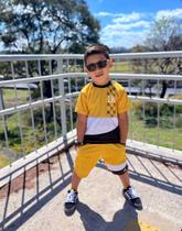 Conjunto Juvenil E Infantil Ikaros Kids Nova Moda Masculina