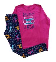 Conjunto Juvenil Feminino Blusa ML + Legging Marisol Play Conjunto Juvenil Feminino Blusa ML + Legging Marisol Play