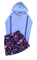 Conjunto Juvenil Feminino Blusa + Saia Elian