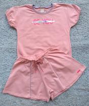 Conjunto Juvenil Feminino Blusa + Shorts Be You Colorittá Conjunto Juvenil Feminino Blusa + Shorts Be You Colorittá