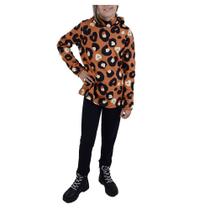 Conjunto Juvenil Feminino Malwee Animal Print Marrom - 10001