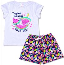 Conjunto Juvenil Feminino Roupa de Verão Menina