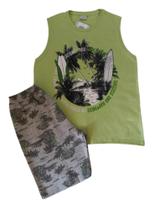 Conjunto Juvenil Masculino Regata e Bermuda Fakini Conjunto Juvenil Masculino Regata e Bermuda Fakini