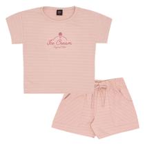 Conjunto Juvenil Menina - Rosa - 52417-1299 Conjunto Juvenil Menina - Rosa - 52417-1299