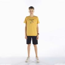 Conjunto Juvenil Menino - Amarelo - 52468-345 Conjunto Juvenil Menino - Amarelo - 52468-345