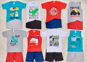 Conjunto juvenil menino kit c/3 Conjunto juvenil menino kit c/3