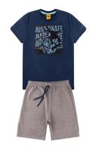 Conjunto Juvenil Menino Marinho / Benetex