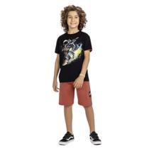 Conjunto Juvenil Menino Verão Camiseta e Bermuda Kyly 1000621